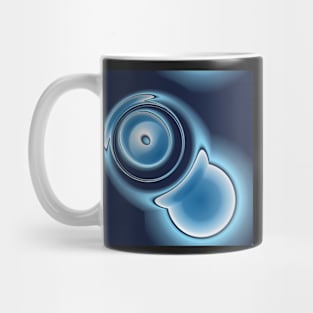 Blue bubbles Mug